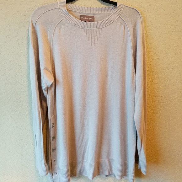 Michael Stars Sweaters - Michael Stars Cashmere Blend Button Side Sweater